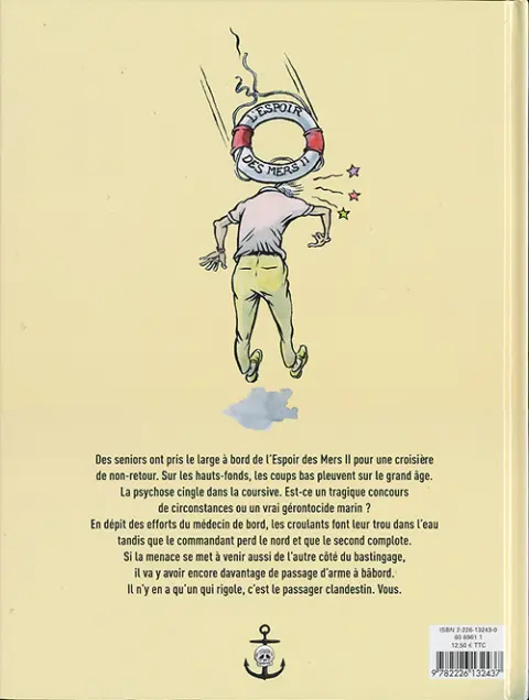 Verso de l'album Papy Plouf