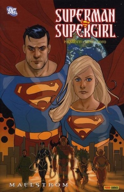Couverture de l'album Superman / Supergirl Tome 1 Maelstrom