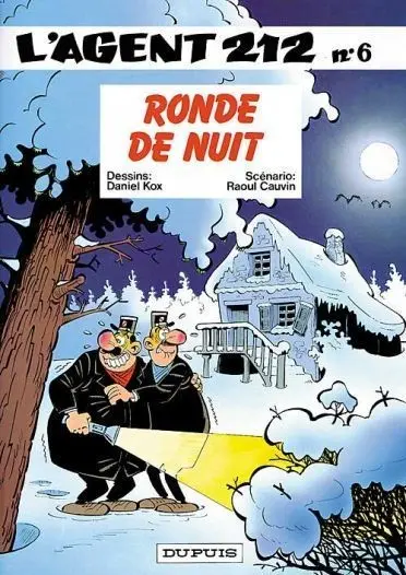 Couverture de l'album L'Agent 212 Tome 6 Ronde de nuit