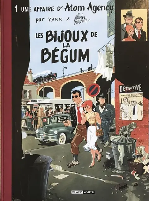 Couverture de l'album Atom Agency Tome 1 Les bijoux de la bégum