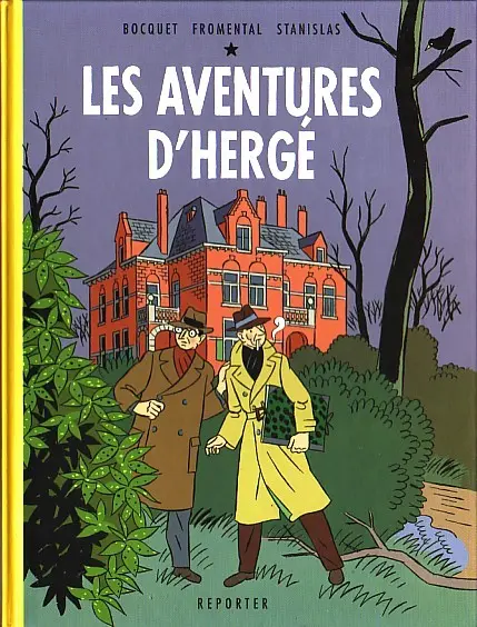 Couverture de l'album Les aventures d'Hergé