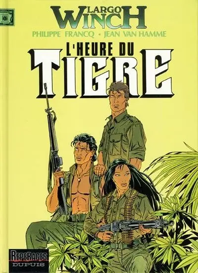 Couverture de l'album Largo Winch Tome 8 L'heure du tigre