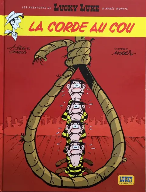 Couverture de l'album Les aventures de Lucky Luke Tome 2 La corde au cou