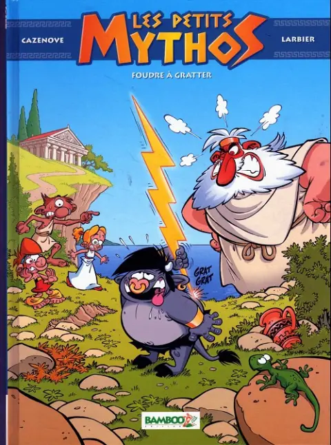 Couverture de l'album Les Petits Mythos Tome 1 Foudre à gratter