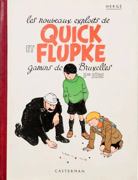 Couverture de l'album Quick et Flupke - Gamins de Bruxelles 5e série