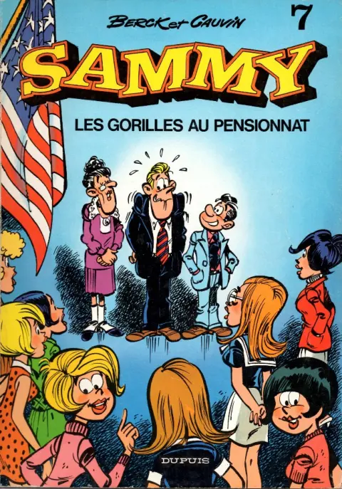 Couverture de l'album Sammy Tome 7 Les gorilles au pensionnat