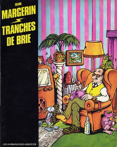 Couverture de l'album Frank Margerin présente... N° 2 Tranches de Brie