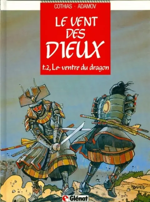 Couverture de l'album Le Vent des Dieux Tome 2 Le ventre du dragon