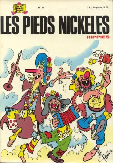 Les Pieds Nickelés Tome 71 Les Pieds Nickelés hippies