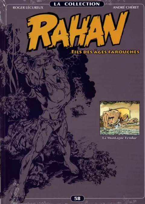 Rahan La Collection Volume 58 La Montagne Fendue