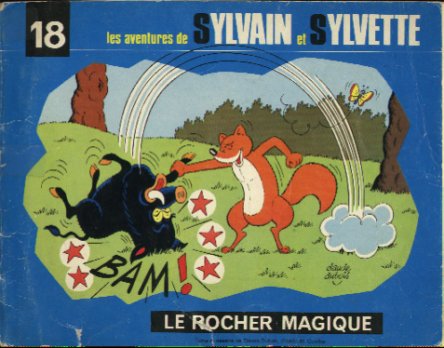 Couverture de l'album Sylvain et Sylvette Tome 18 Le rocher magique
