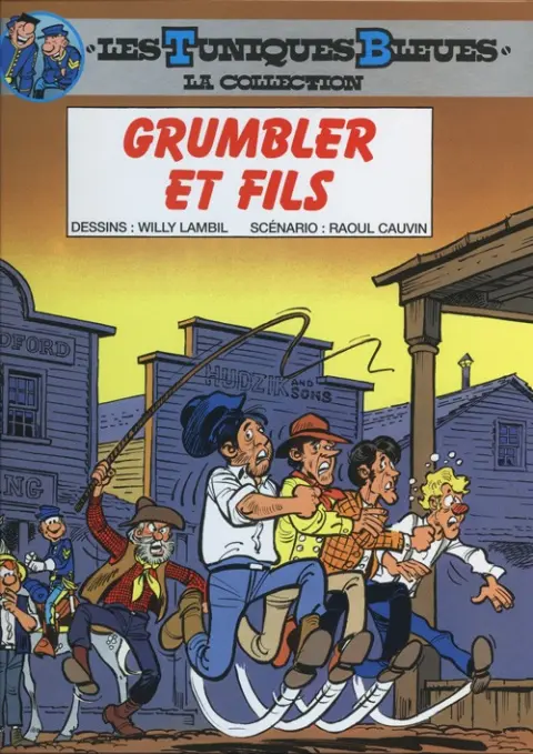 Couverture de l'album Les Tuniques Bleues La Collection (Dupuis) Tome 33 Grumbler et fils