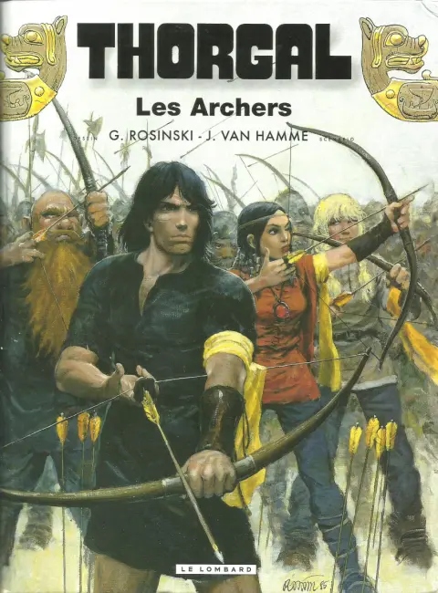 Couverture de l'album Thorgal Tome 9 Les Archers