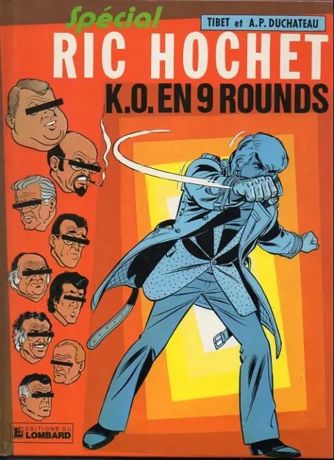 Couverture de l'album Ric Hochet Tome 31 K.O. en 9 rounds