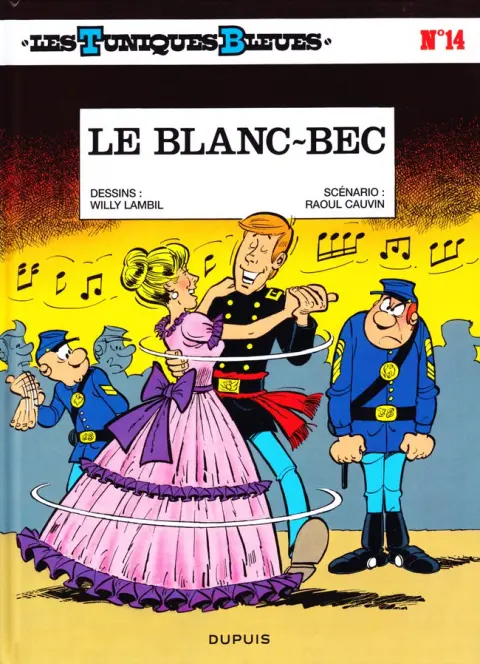 Couverture de l'album Les Tuniques Bleues Tome 14 Le Blanc-bec