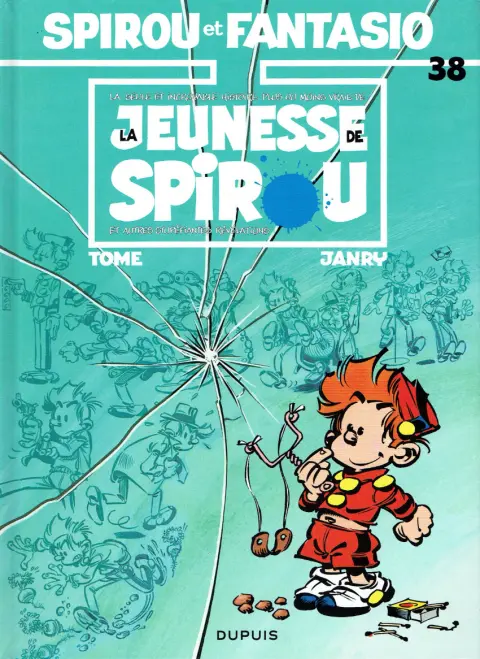 Couverture de l'album Spirou et Fantasio Tome 38 La jeunesse de Spirou