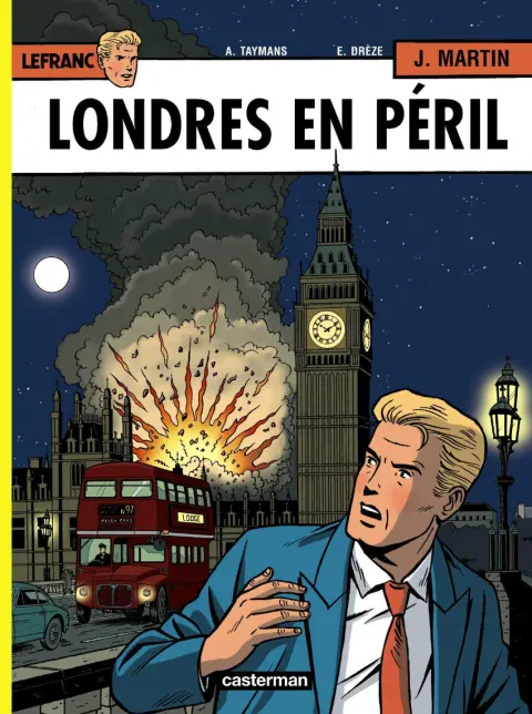 Couverture de l'album Lefranc Tome 19 Londres en péril