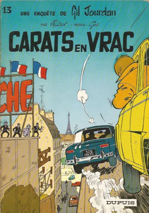 Couverture de l'album Gil Jourdan Tome 13 Carats en vrac