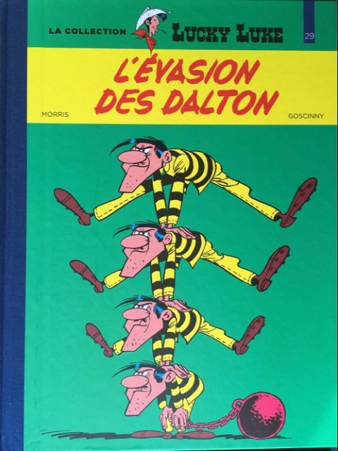 Couverture de l'album Lucky Luke La collection Tome 29 L'évasion des Dalton