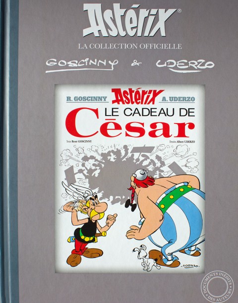 Couverture de l'album Astérix La collection officielle Tome 21 Le cadeau de César