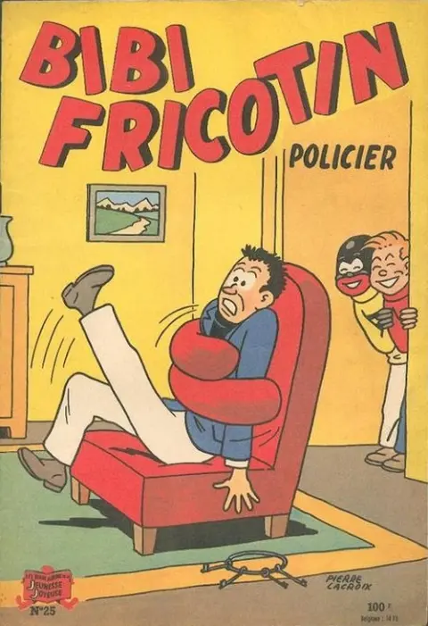 Bibi Fricotin 2e Série - Societé Parisienne d'Edition Tome 25 Bibi Fricotin policier