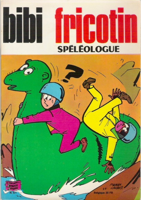 Couverture de l'album Bibi Fricotin 2e Série - Societé Parisienne d'Edition Tome 61 Bibi Fricotin spéléologue