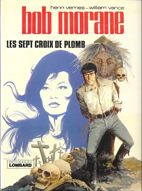 Couverture de l'album Bob Morane Tome 22 Les sept croix de plomb