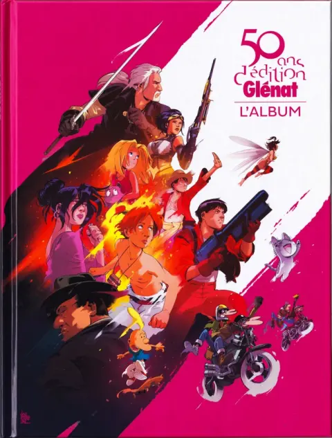 50 ans d'édition Glénat L'Album