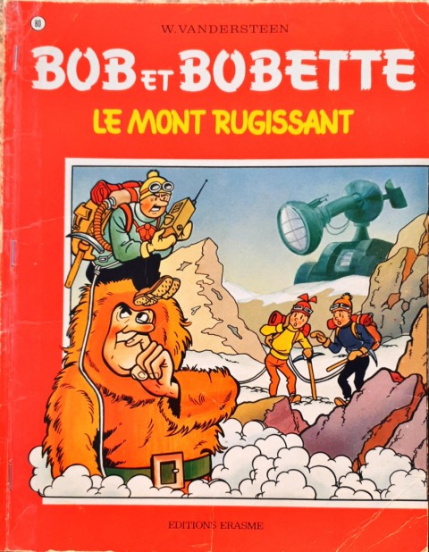 Couverture de l'album Bob et Bobette Tome 80 Le Mont Rugissant