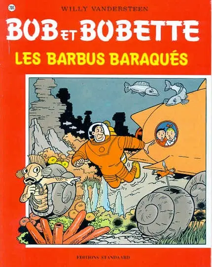 Couverture de l'album Bob et Bobette Tome 206 Les barbus baraqués