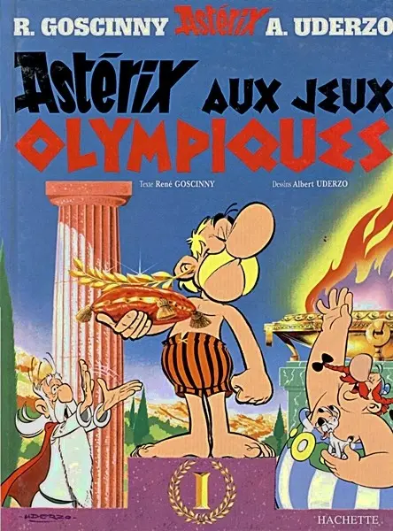 Couverture de l'album Astérix Tome 12 Astérix aux jeux olympiques