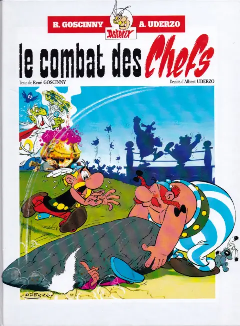 Couverture de l'album Astérix Tomes 7 et 8 Le combat des Chefs / Astérix chez les Bretons