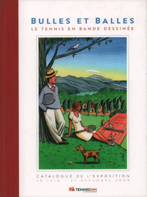 Bulles et Balles Le tennis en bande dessinée