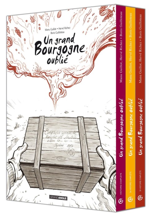 Couverture de l'album Un grand Bourgogne oublié Tomes 1 à 3