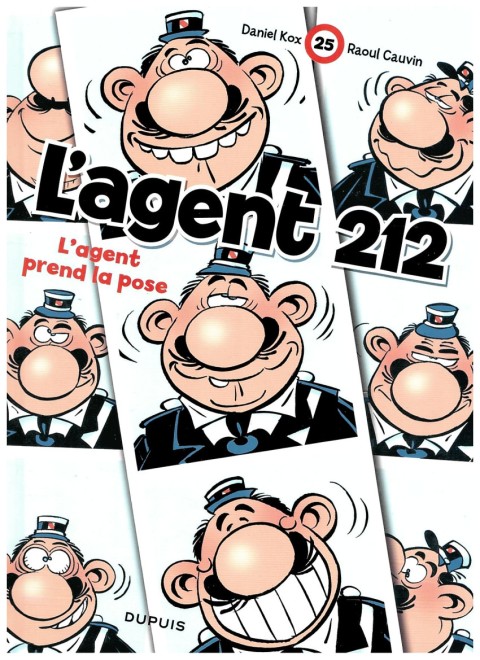 Couverture de l'album L'Agent 212 Tome 25 L'agent prend la pose