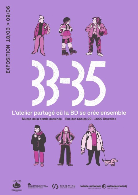 33-35 L'atelier partagé où la BD se crée ensemble