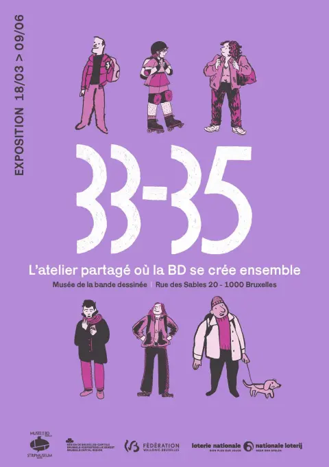 33-35 L'atelier partagé où la BD se crée ensemble