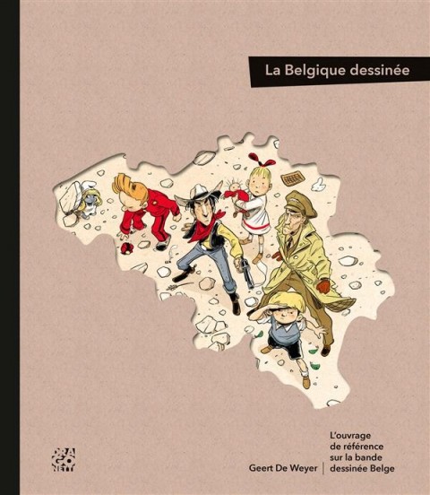 Couverture de l'album La Belgique dessinée