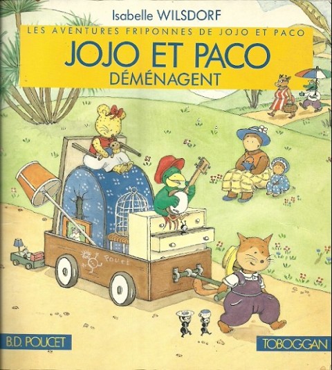 Couverture de l'album Jojo et Paco Tome 5 Jojo et paco déménagent