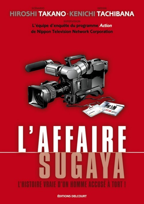 Couverture de l'album L'Affaire Sugaya L'Histoire vraie d'un homme accusé à tort