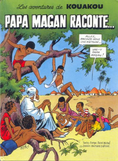 Couverture de l'album Les aventures de Kouakou Tome 2 Papa Mangan raconte...