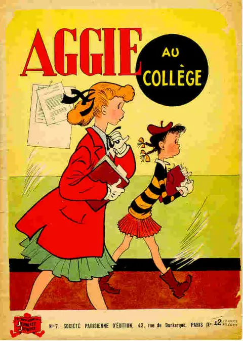 Aggie N° 7 Aggie au collège