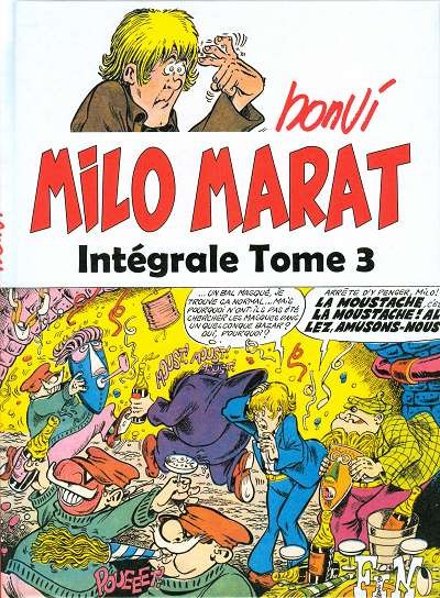 Couverture de l'album Milo Marat Intégrale Tome 3