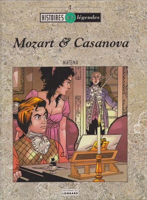 Couverture de l'album Mozart et Casanova