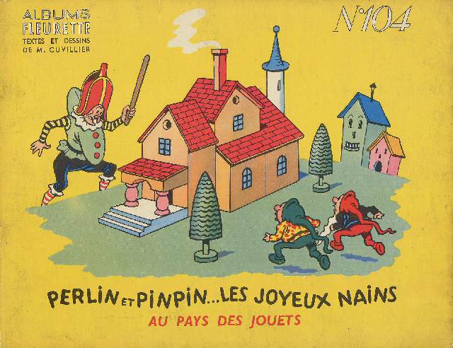 Couverture de l'album Perlin et Pinpin... Les joyeux nains Tome 4 au pays des jouets