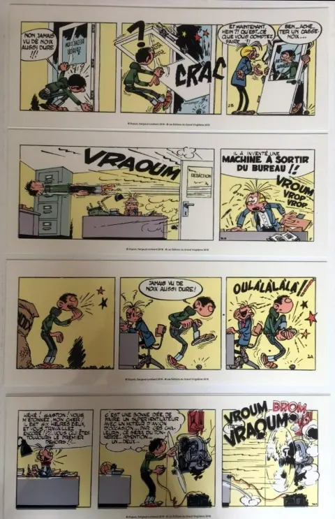 Planche de l'album Gaston Tome 0