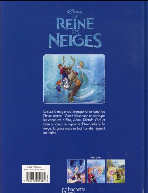 Verso de l'album La Reine des neiges Tome 4 Les reines de la glisse