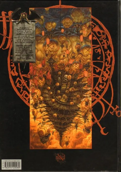 Verso de l'album Requiem Chevalier Vampire Tome 9 La cité des pirates