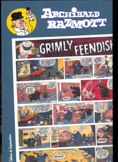 Verso de l'album Archibald Razmott Tome 2 Archibald Razmott à force gonfle carrément le Sinistroreur