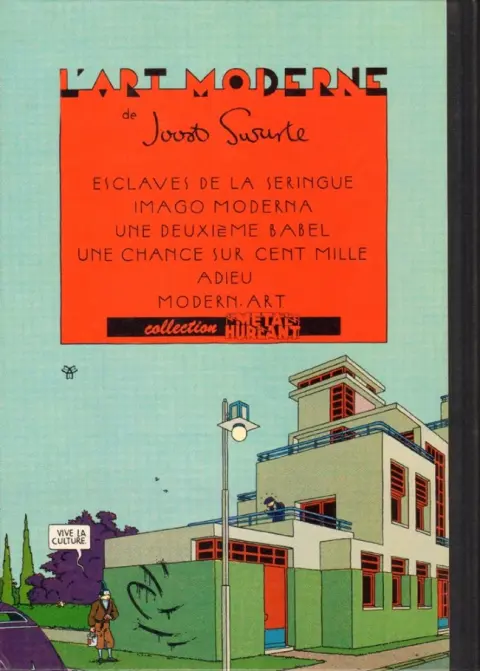 Verso de l'album L'Art moderne